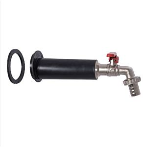 Airfit Tank-Adapter-Auslauf-Set 50500TS Dichtungsscheibe, Kugelhahn und Tankadapter