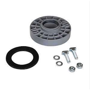 Adaptateur à bride Airfit 7550FA DN 75 x 50, en polypropylène et acier inoxydable