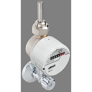 Compteur d&#39;eau de lavabo Allmess 1201932206 version à raccord vissé, WTZ 3-V +m, Q 2,5 m3/h, DN 15