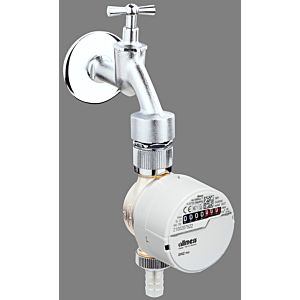 Compteur d&#39;eau à buse Allmess 1401932206, version à raccord vissé, GWZ 3-V +m, Q 2,5 m3/h, DN 15