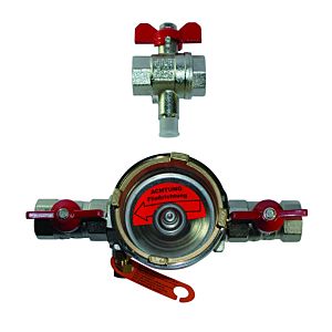 Allmess UltraMaXX installation kit 2501000006 EAT 3/4 &quot;, DS6-KH, DN15, 200 mm, with shut-off devices