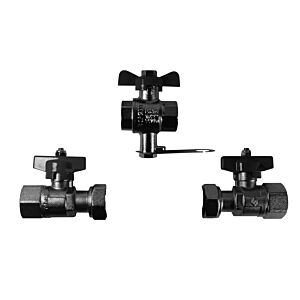 Allmess installation kit 2432000106 DN 20, G 1x130-D, for direct measurement, without shut-off device