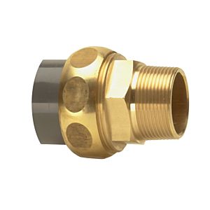 Bänninger PVC-U/v2a Rohrverschraubung 1V50107812 50mmxR 1 1/2", DN 40, mit kegligem AG