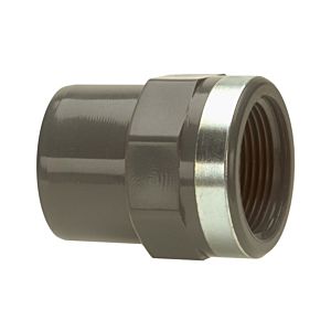 Bänninger Pvc-u mamelon réducteur 163M114812 63 mm x 2000 2000 / 801 &quot;IT, DN 50, avec IT cylindrique