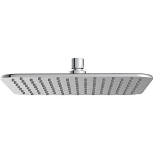 AqvaZone AqvaShower shower head 035509350 300x300x6 mm, 1/2 inch internal thread, swiveling, polished stainless steel