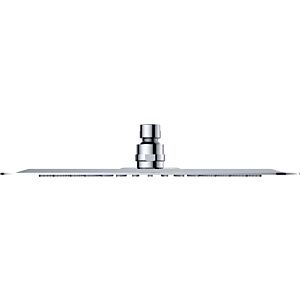 AqvaZone AqvaGreen shower head 035509550 300 x 300 mm, square, chrome, 2.4 mm visible height