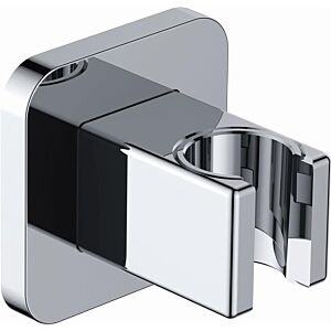 AqvaZone AqvaShower Konuswandhalter 035519550 soft-edge, cube, chrom