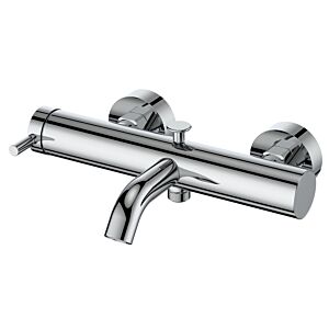 AqvaZone AqvaDesign Wannenarmatur 024654750 chrom, rund, Hebel seitlich