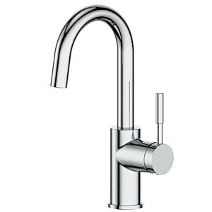 Robinet de lavabo AqvaZone AqvaDesign 024759750 chromé, rond, à levier latéral