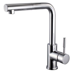 AqvaZone AqvaKitchen Spültischarmatur 082159750 chrom, mit Geschirrbrause