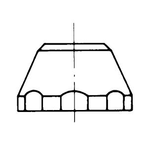 Benkiser Kappe 8001028 chrom, Ersatzteil