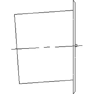Bertrams Ewr Reinigungstür 21TV4 200 x 300 mm, mit Stutzen