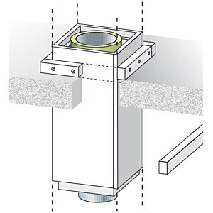 Transfert de charge Bertrams Camino-fix 02LA pour une hauteur de construction de 15,00 m