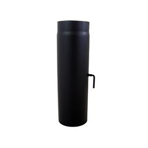 Tuyau d&#39;échappement Bertrams 05RL500-180DK 500 mm, Ø 180 x 2 mm, avec papillon des gaz, noir