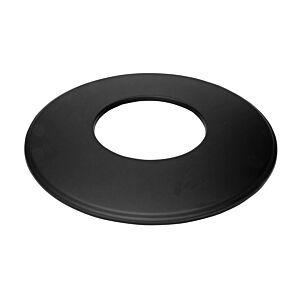 Bertrams rosette 05RO90-130 Ø 130 x 2 mm, 90 mm wide, black