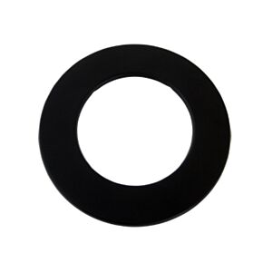 Bertrams rosette 05RO130 Ø 130 x 2 mm, 50 mm wide, black