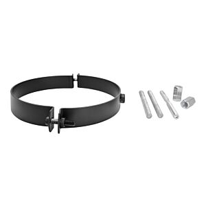 Bertrams pipe clamp set 05RSS150 Ø 150 x 2 mm, black