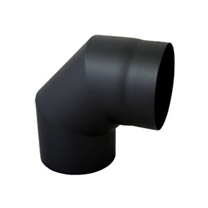 Bertrams bend 05SB90-150 90°, 3-part, Ø 150 x 2 mm, fixed, without door, black