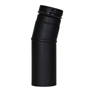 Bertrams Pelletino coude 10SB15-80G 15°, sans ouverture de nettoyage, 80 x 0,6 mm, gris fonte