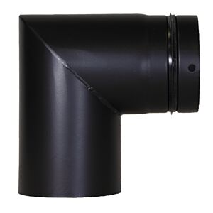 Bertrams Pelletino arc 10SB90-100G 90°, sans ouverture de nettoyage, 100 x 0,6 mm, gris fonte