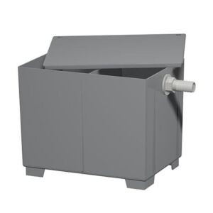 Bertrams neutralization box 16BOX with granules and integrated siphon