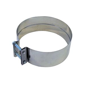 Bertrams Vle Verbindungsschelle 17VS120 Ø 120 x 0,6 mm, 46 mm, Edelstahl 1.403