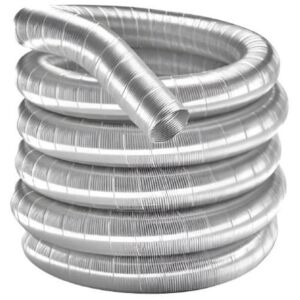Tuyau en acier inoxydable Bertrams Ewr 21RLF15-130 15 m, 130 x 0,6 mm, flexible