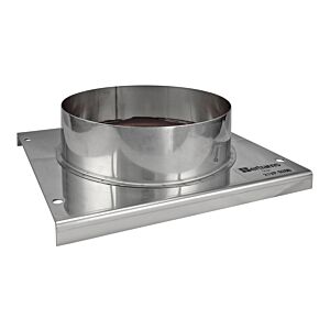 Bertrams Ewr-d Verankerungsplatte 21VP-D250 Ø 250 x 1 mm, Kondensatschale mit 3/4"-Ablauf