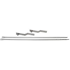Bertrams Dw two-point guying 22AS-3 two round tubes up to 3 m, with roof hook