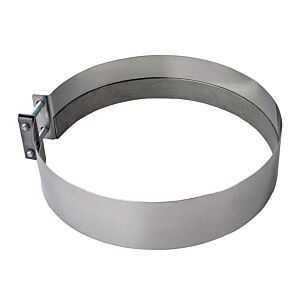 Bertrams Dw connecting clamp 22VS350 Ø 350 mm, stainless steel