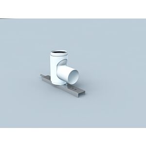 Bertrams Polyline EW Befestigungsset 40BS110 Stützbogen mit Auflageschiene, DN 110