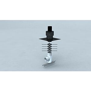 Bertrams Polyline EW standard kit 1 40FSTB80-1 DN 80, shaft mounting, black mouth