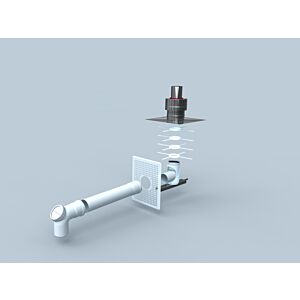 Bertrams Polyline EW Standardbausatz 4 40STBF80-4 DN 80, Schachtmontage, mit Verbindungsstück