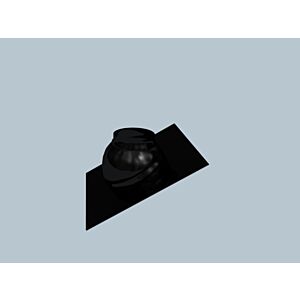 Bertrams Polyline LAS Universaldachpfanne 41PFB110S DN 110/160, schwarz, 25-45°, Kunststoff