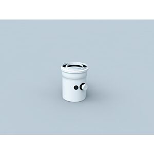 Bertrams Polyline LAS Messelement 41RLM110 DN 110/160, innen, mit zwei Messöffnungen, weiß