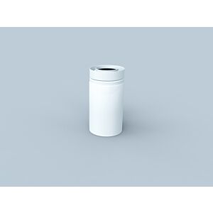 Tuyau Bertrams Polyline LAS 41RL1000-A110 1000 mm, DN 110/160, extérieur, blanc