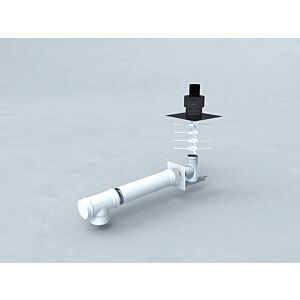 Bertrams Polyline LAS kit standard 1 41STBF110-1 DN 110/160, installation sur arbre, bouche PE