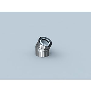 Bertrams Polyline LAS bend 42BG30-A60 angle 30°, DN 60/100, outside, stainless steel