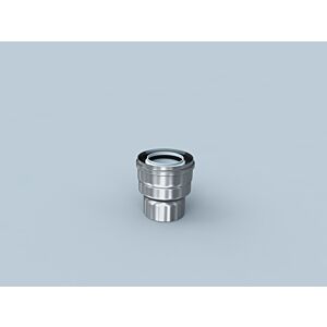 Bertrams Polyline LAS Kesselanschluss 42KA80-60 Kesselstutzen 80/125 Abgassystem 60/100