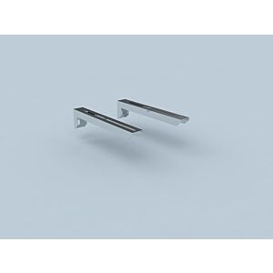 Bertrams Polyline LAS Wandkonsole 42K250 Wandabstand bis 250 mm, für DN 80/125, Edelstahl