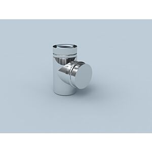 Bertrams Polyline LAS Revisionselement 42RE-A110 DN 110/160, außen, Edelstahl