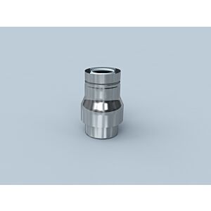 Bertrams Polyline LAS pipe 42RLL-A110 DN 110/160, with external air supply, stainless steel