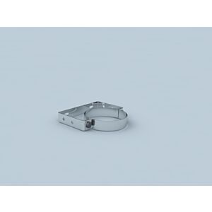 Bertrams Polyline LAS wall mounting 42WB50-80 DN 80/125, rigid 50 mm wall distance, stainless steel