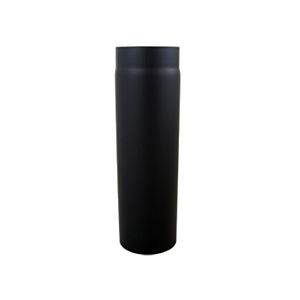 Bertrams Abgasrohr 05RL500-180 500 mm, Ø 180 x 2 mm, zylindrisch, schwarz