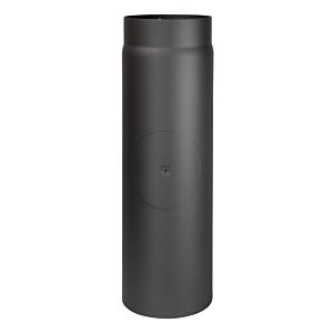 Bertrams exhaust pipe 07RL500-180T 500 mm, Ø 180 x 2 mm, with door, cylindrical, cast grey