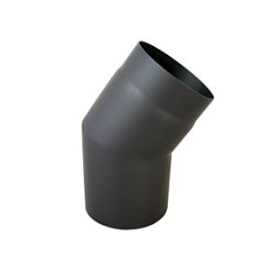 Bertrams Bogen 07SB33-180 33°, 2-part, Ø 180 x 2 mm, fixed, without door, cast grey