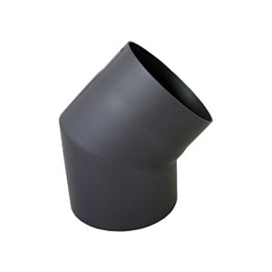 Bertrams Bogen 07SB45-180 45°, 2-tlg., Ø 180 x 2 mm, feststehend, ohne Tür, gussgrau