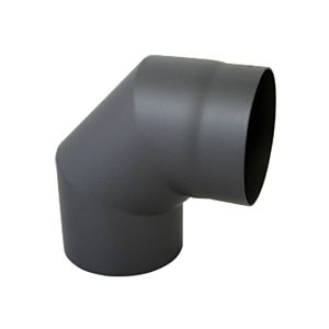 Bertrams Bogen 07SB90-200 90°, 3-tlg., Ø 200 x 2 mm, feststehend, ohne Tür, gussgrau