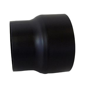Bertrams ST-Pu extension piece 08ES120-150 Ø 120 x 150 mm, powder-coated, black