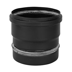 Bertrams Pièce de raccordement pour poêle Pelletino 10OAS100-80G 100 mm, cylindrique, 80 x 0,6 mm, gris fonte